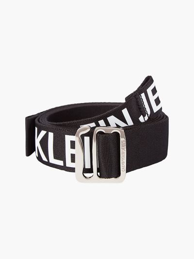 Calvin Klein Táskák & Kiegészítők HU027511 | Calvin Klein Logo Férfi Öv Fekete
